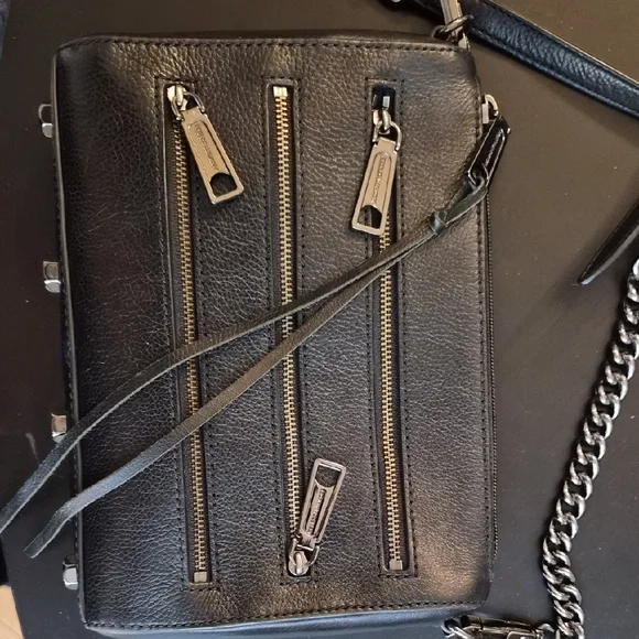 Mini 5 Zip Crossbody With Zipper Details - Picture 12 of 15